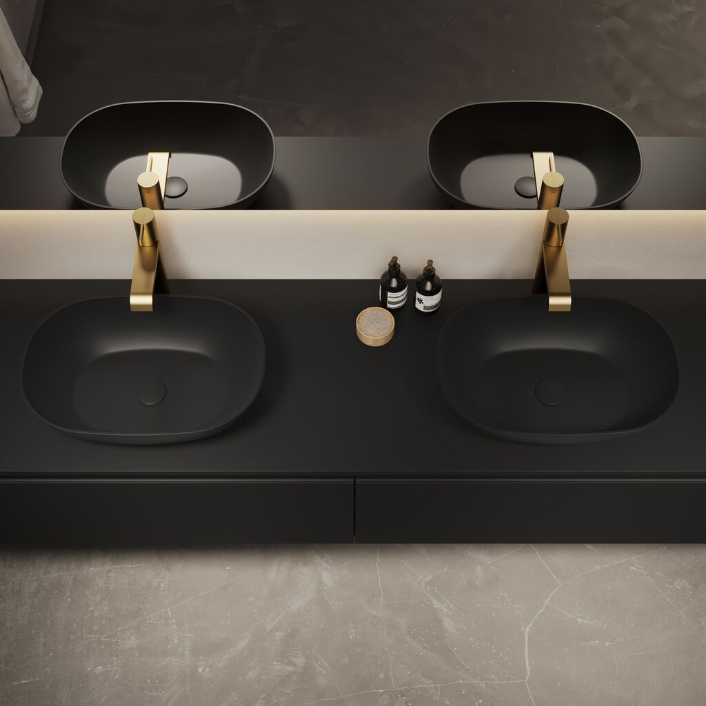 Овальная столешница из минерального камня® RILUXA Nantes ARCH-00015815 - Вид №3