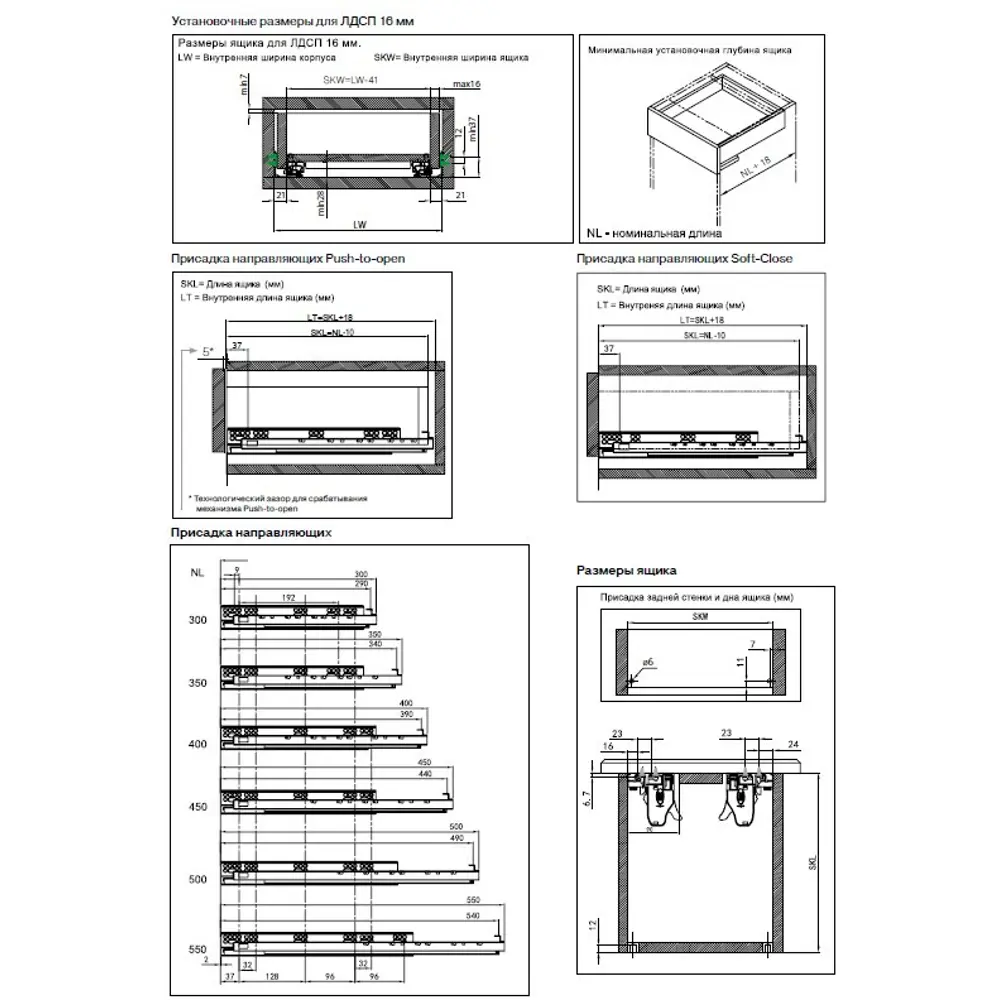 Направляющие Santreyd Firmax 3D Control 350 мм с трехплоскостной регулировкой 86329050 STLM-0067827 - Вид №8