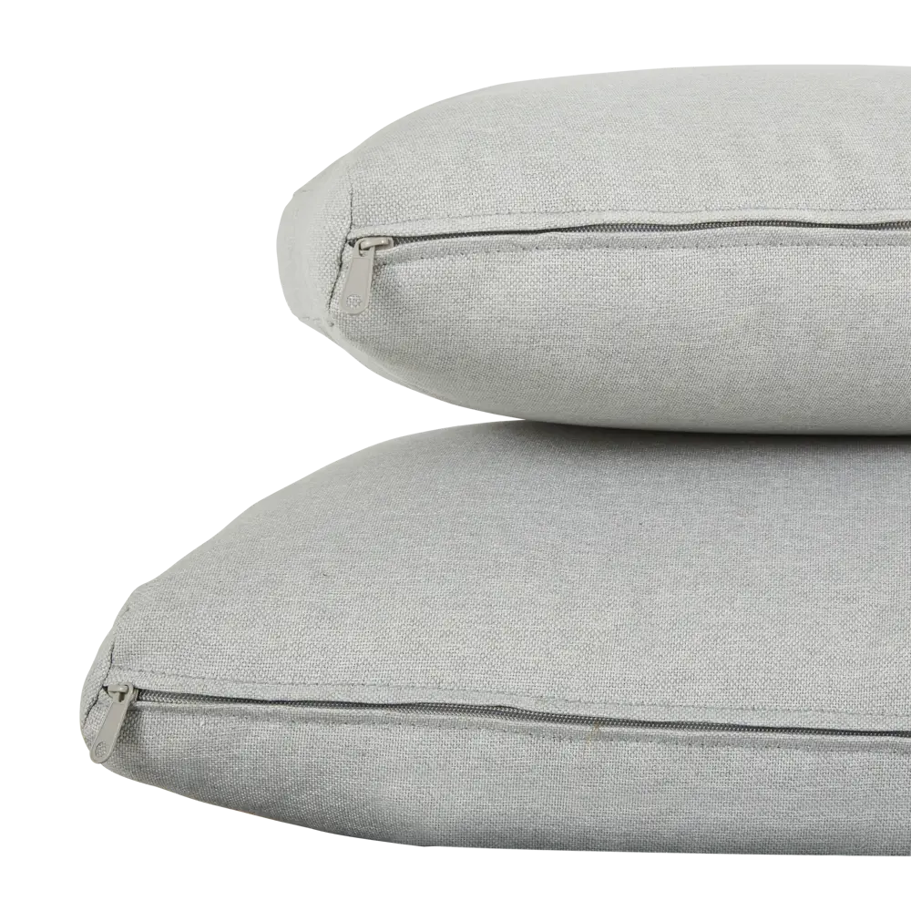 Секция угловая Naterial Noa Fix 68x62x68 см, искусственный ротанг, серый/черный Товар без серии STLM-2054200 - Вид №11