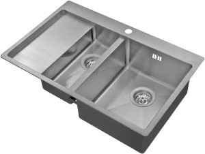 Мойка кухонная ZorG Inox R 5178-2-R из нержавеющей стали, сталь