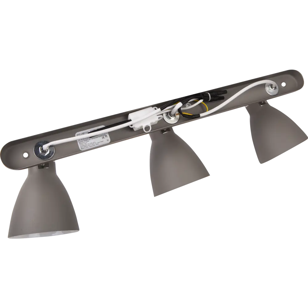 Спот поворотный Merco 3xE27х40 Вт металл цвет серый Arte Lamp STLM-2011215 - Вид №4