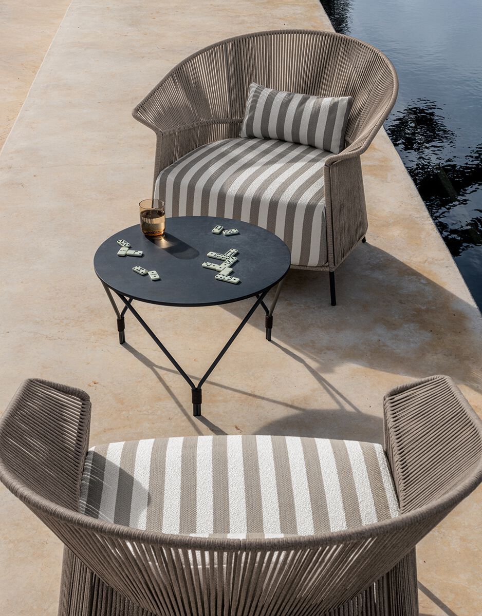 Веревочное садовое кресло для отдыха Potocco ARCH-00071757 - Вид №2