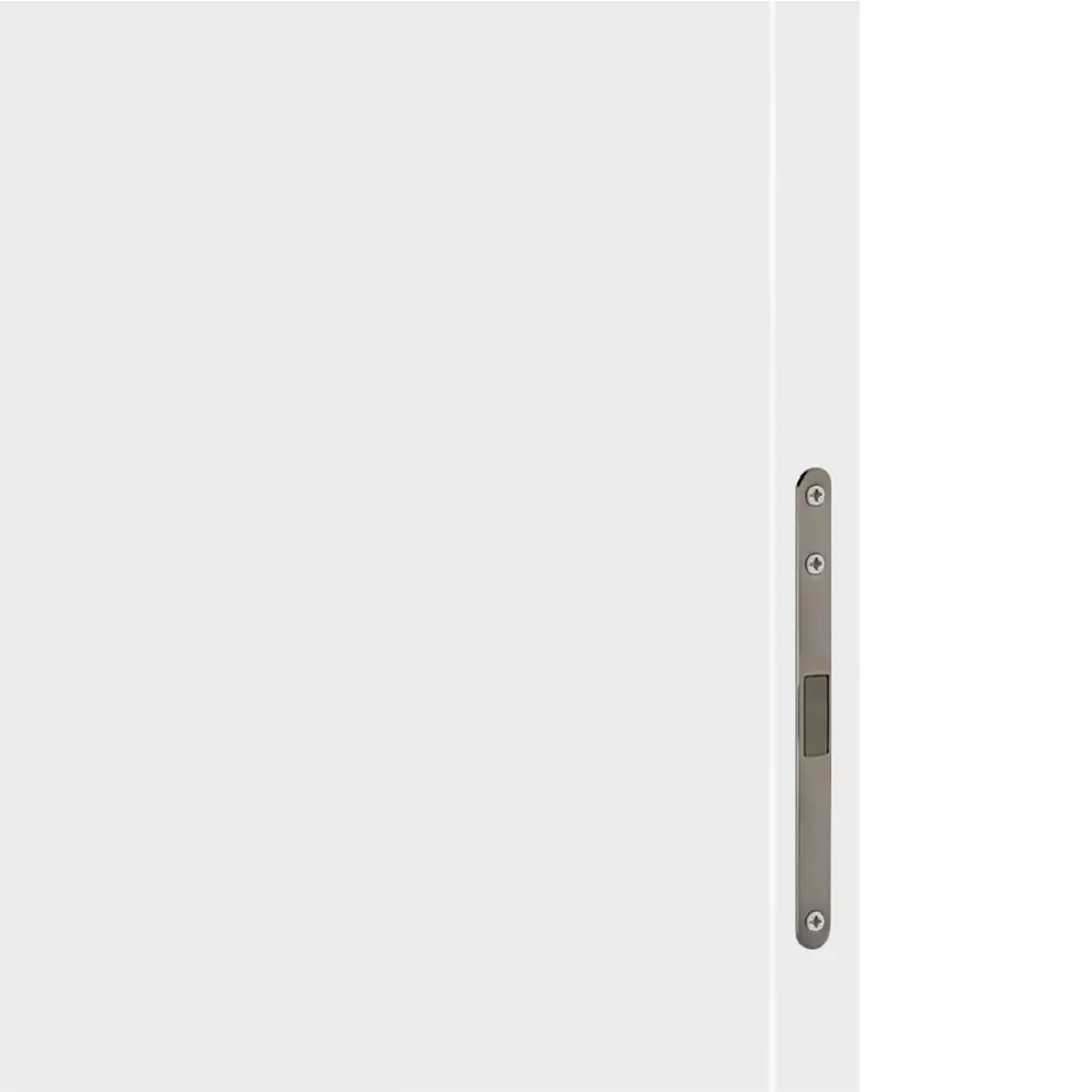 Дверь межкомнатная глухая Invisible 90x220 см цвет белый с замком 89433733 STLM-2053158 VELLDORIS  - Вид №1