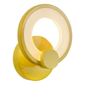 Бра настенное желтое iLedex Ring Yellow A001/1 ILEDEX RING 00-3930854 Желтый