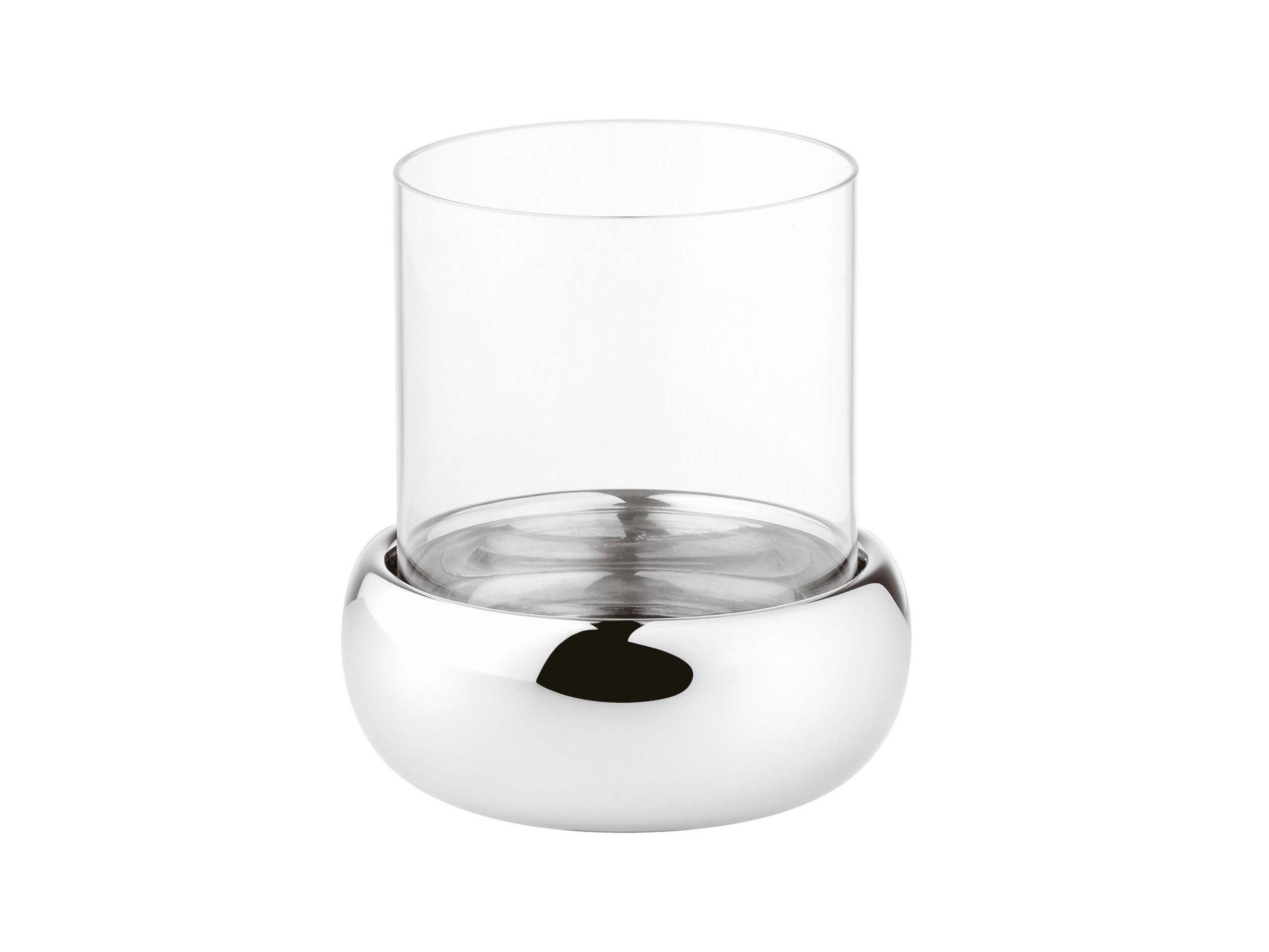 Подсвечник из нержавеющей стали и стекла Sambonet Sphera ARCH-00093105