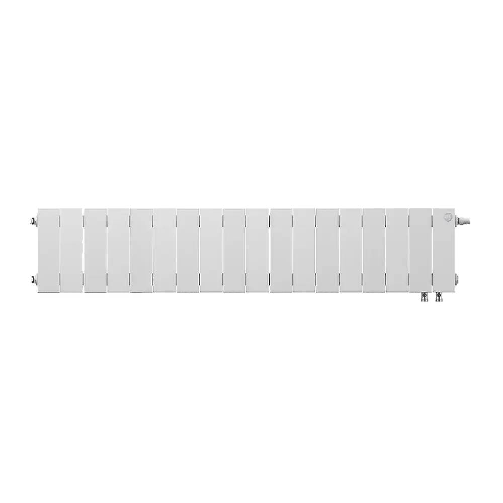 Радиатор секционный Royal Thermo Pianoforte VDR 200/100 18 секций нижнее правое подключение биметалл белый STLM-2041126 - Вид №3