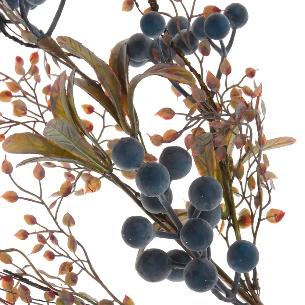 85002877 Новогоднее украшение Ветка 54x22 см цвет синий STLM-1327002 Santreyd  - Вид №1