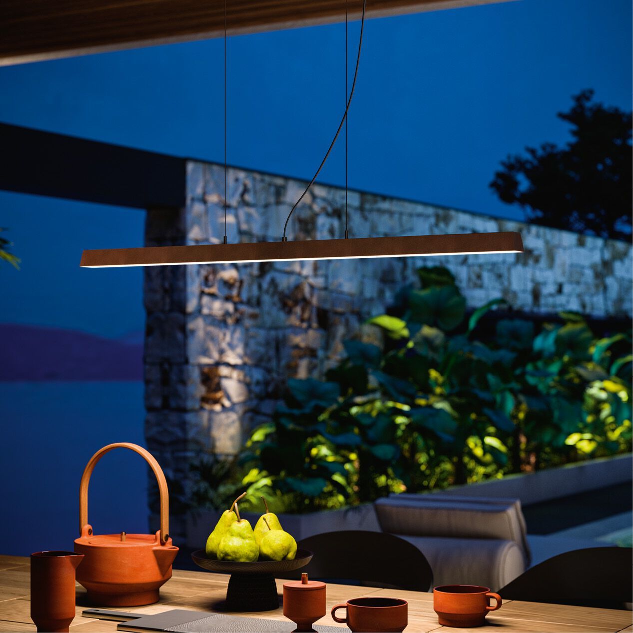 Светодиодный подвесной светильник из нержавеющей стали Linea Light Group Лира ARCH-00086133 - Вид №2