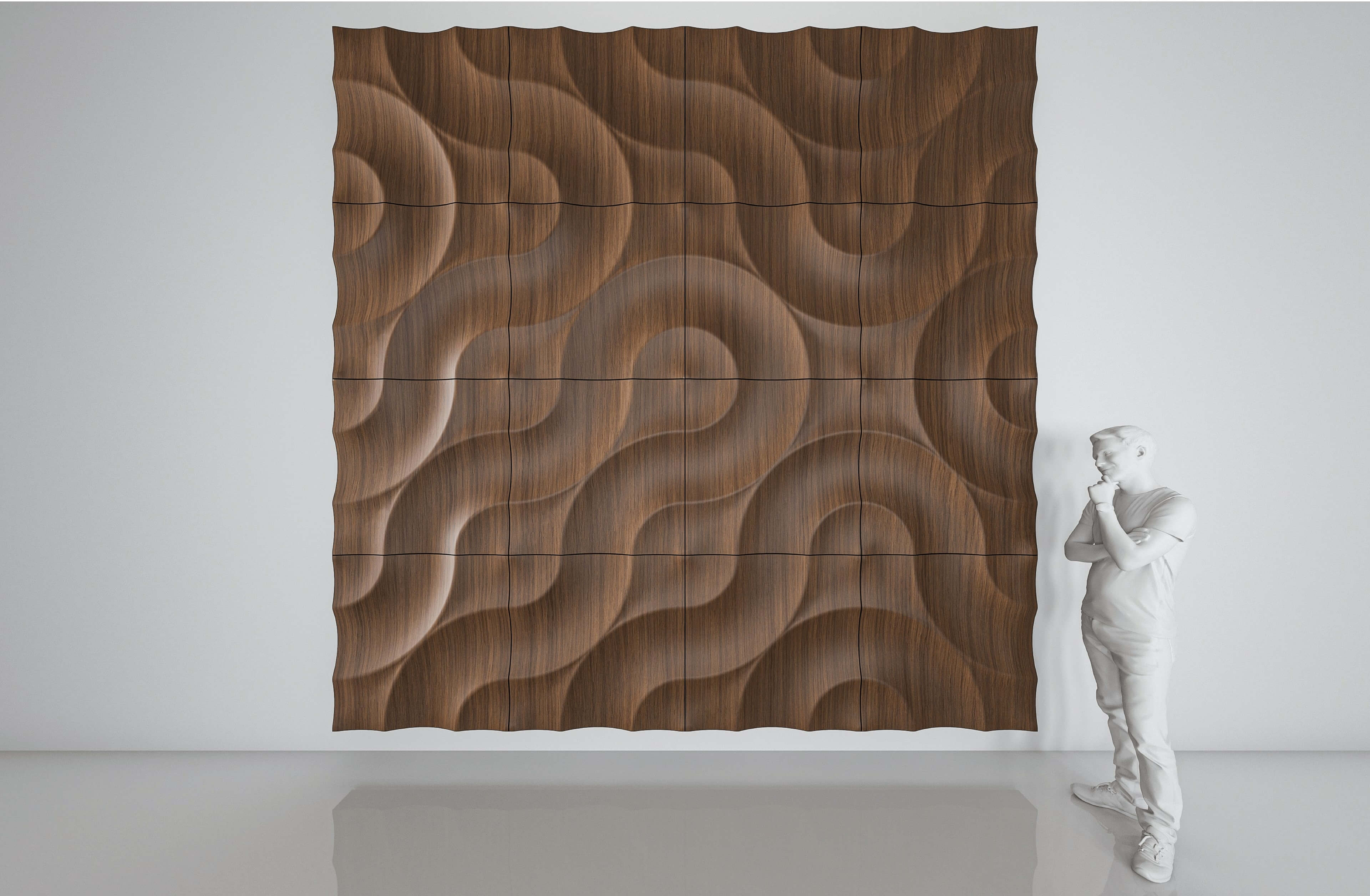 Деревянная настенная художественная композиция MOKO DELTA ARCH-00105037 - Вид №7