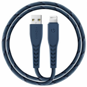 565701 Кабель "NyloFlex" USB-A to Lightning, 1.5 м EnergEA