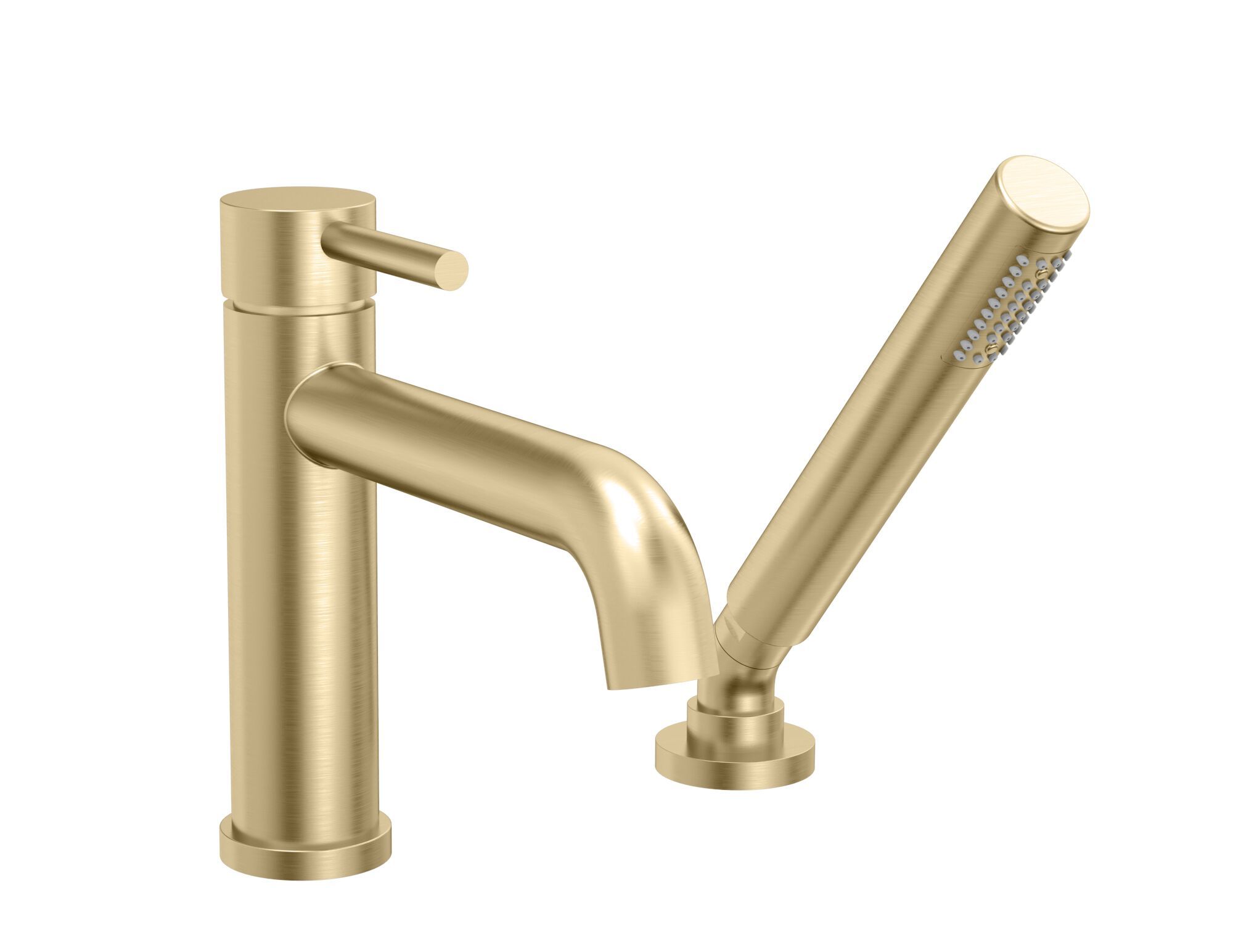 Смеситель для ванны с 2 отверстиями и ручным душем BARIL Zip B66 ARCH-00016179 - Вид №3