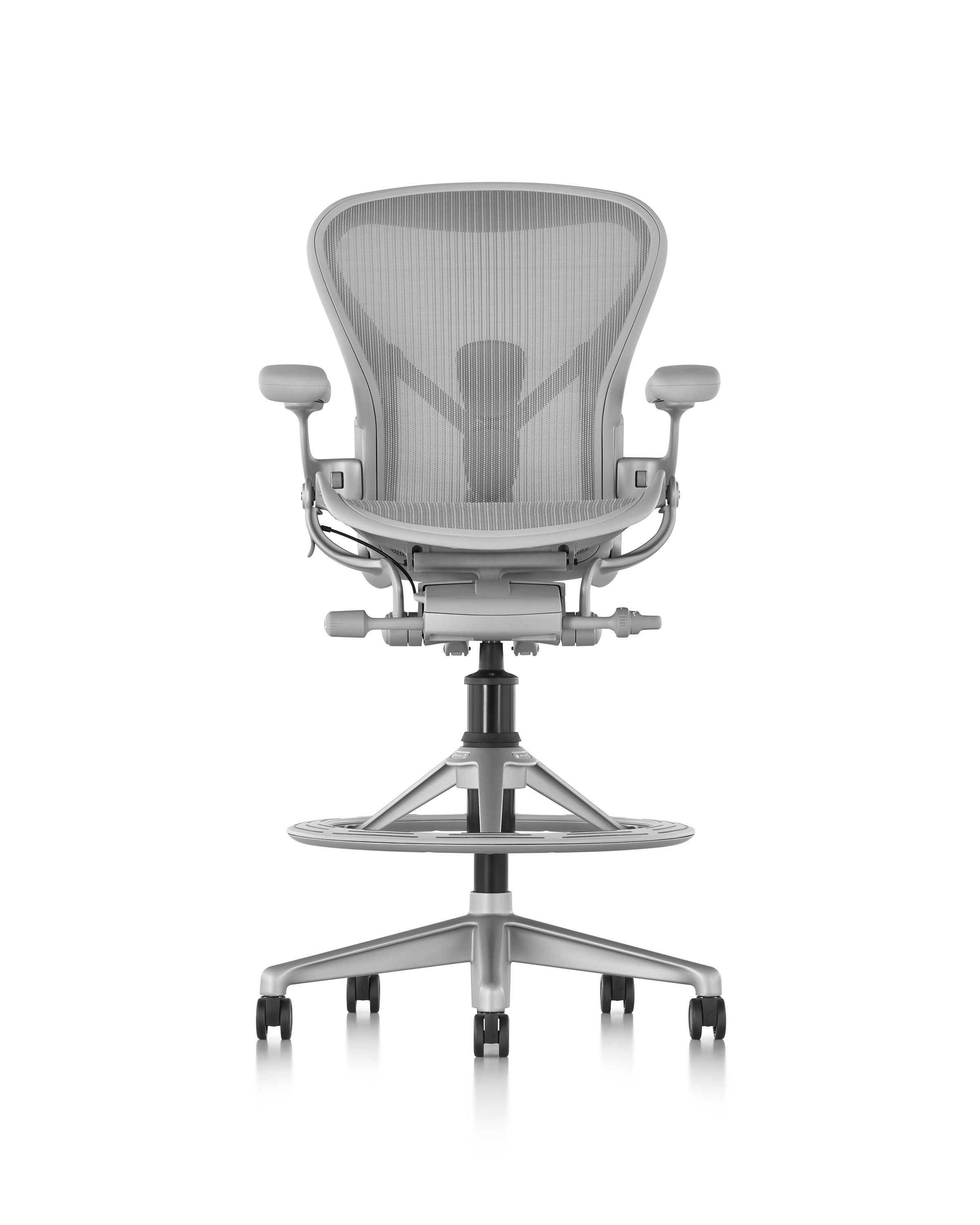 5 спиц поворотный офисный стул с подлокотниками Herman Miller Aeron ARCH-00029451 - Вид №41