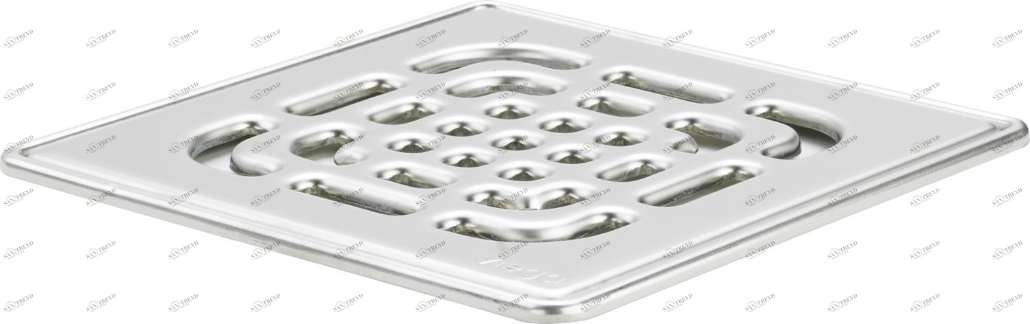 Канализационная арматура  Напольные трапы Advantix  Оборудование  Надставные элементы, рамки для установки решеток VIEGA 627 072 Модель 4922.9 Santreyd 