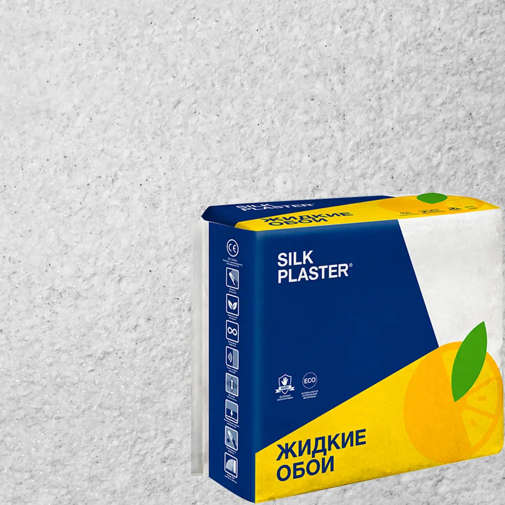 Жидкие обои Silk Plaster Absolute А251 1.1 кг цвет бело-зеленый 82736046 STLM-2187330 