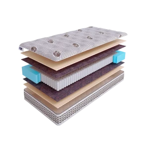 90975170 Матрас SkySleep NATIVE PRO Latex S1000 140x200 см независимый пружинный блок, полутораспальный, ортопедический, латексны STLM-1520005