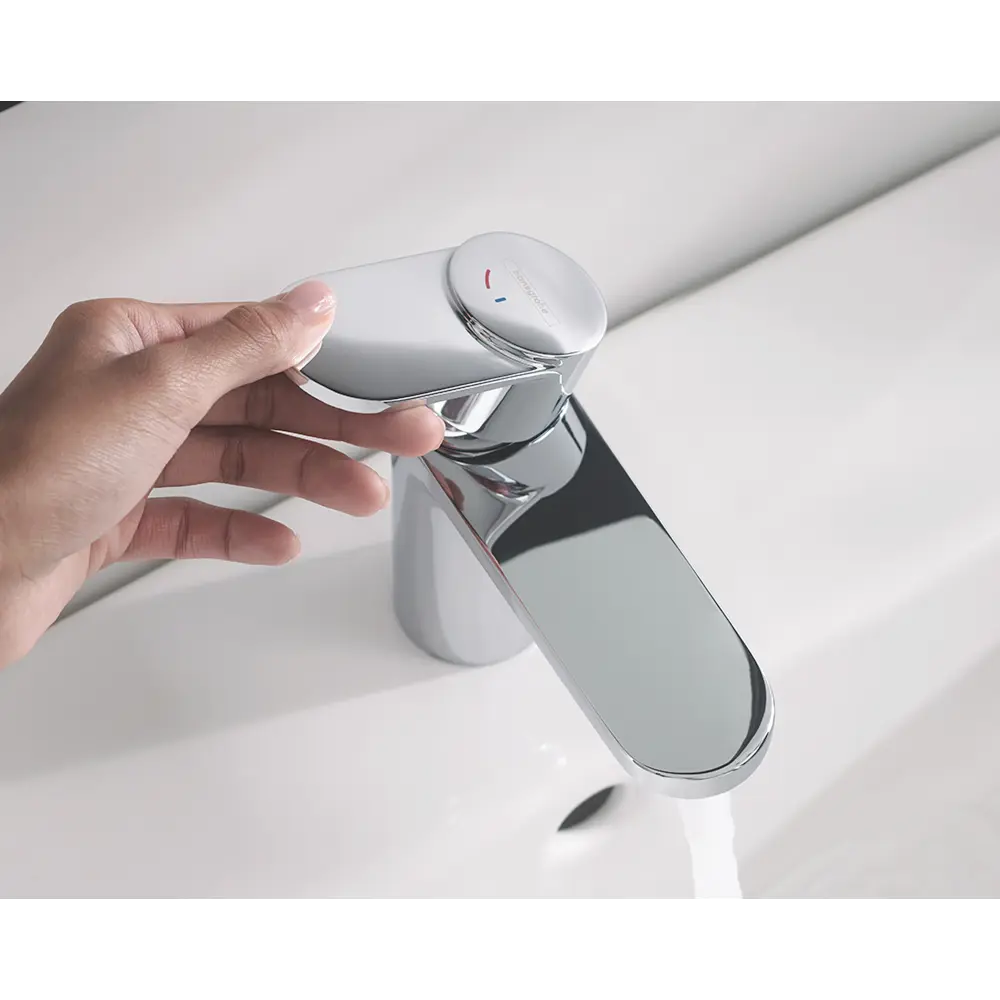 Смеситель для раковины Hansgrohe Vernis 100 однорычажный цвет хром STLM-2158039 - Вид №4