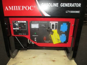 Генератор бензиновый Амперос LT15000ME