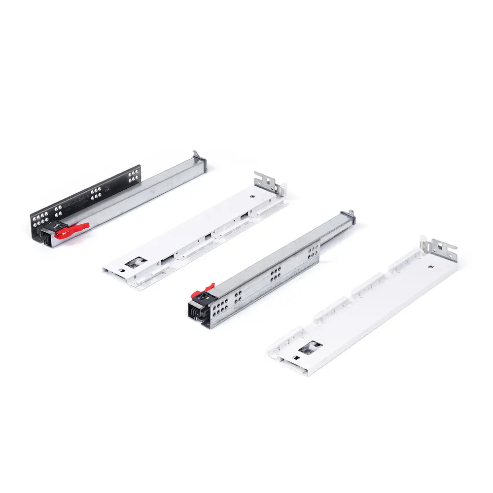 Комплект роликовых направляющих Flowbox h58 400 мм, сталь, цвет белый 85441340 STLM-2092516 Santreyd  - Вид №2