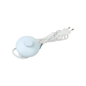 Выключатель ножной с проводом 28580 2 м цвет белый