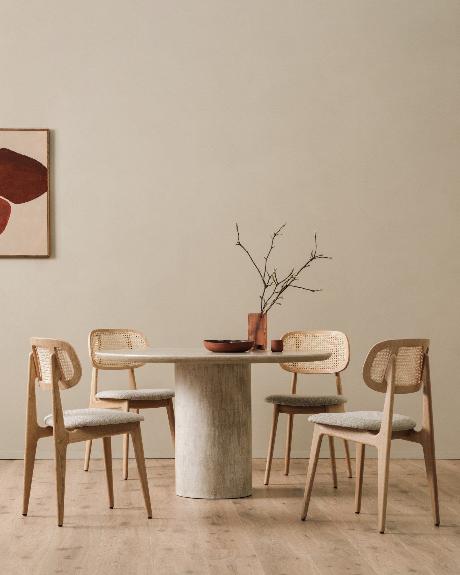 Дубовый стул с мягким сиденьем Vincent sheppard Titus ARCH-00058913 - Вид №2