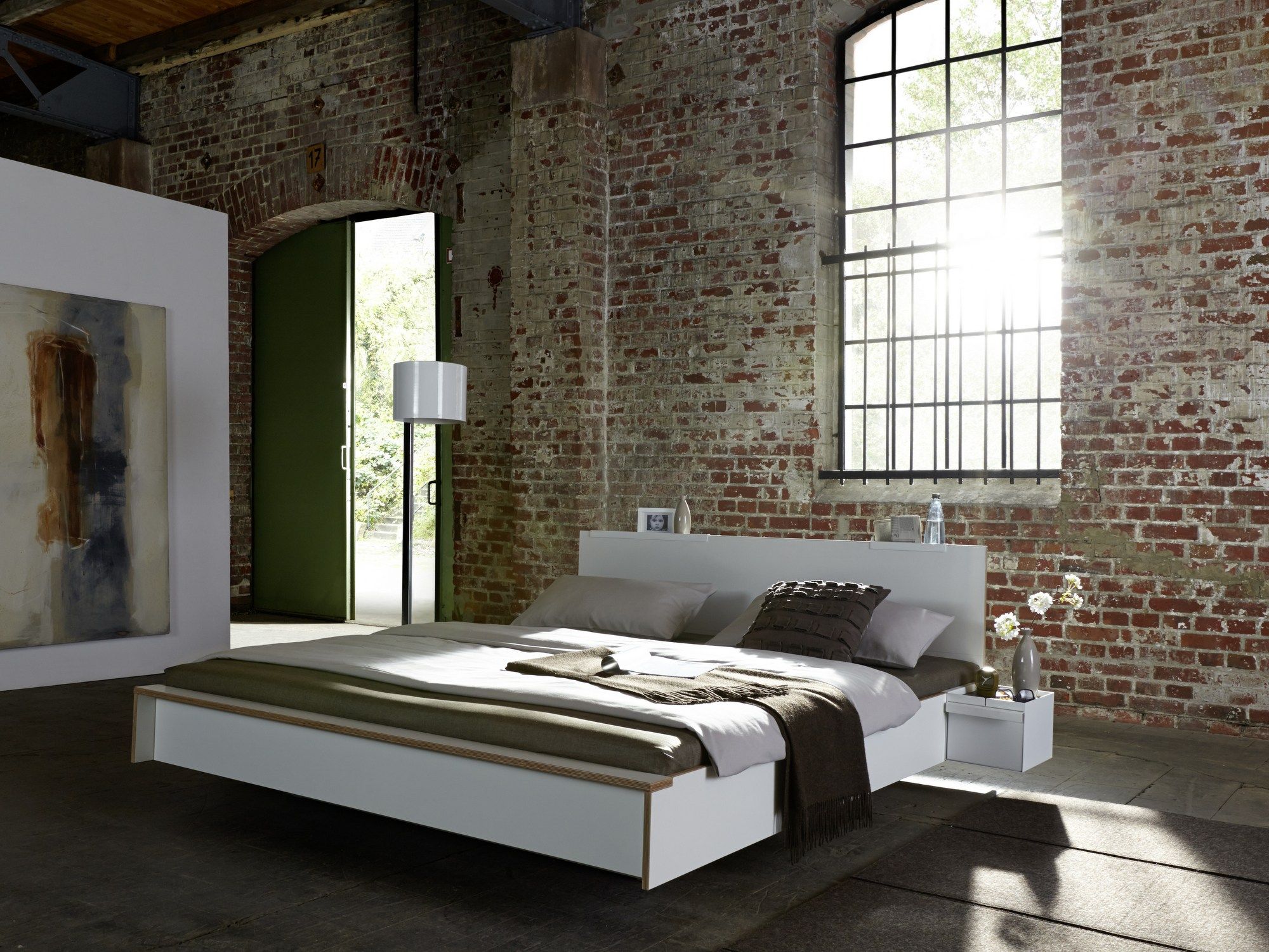 Двуспальная кровать из многослойной ткани Müller Small Living Flai ARCH-00048849 - Вид №4