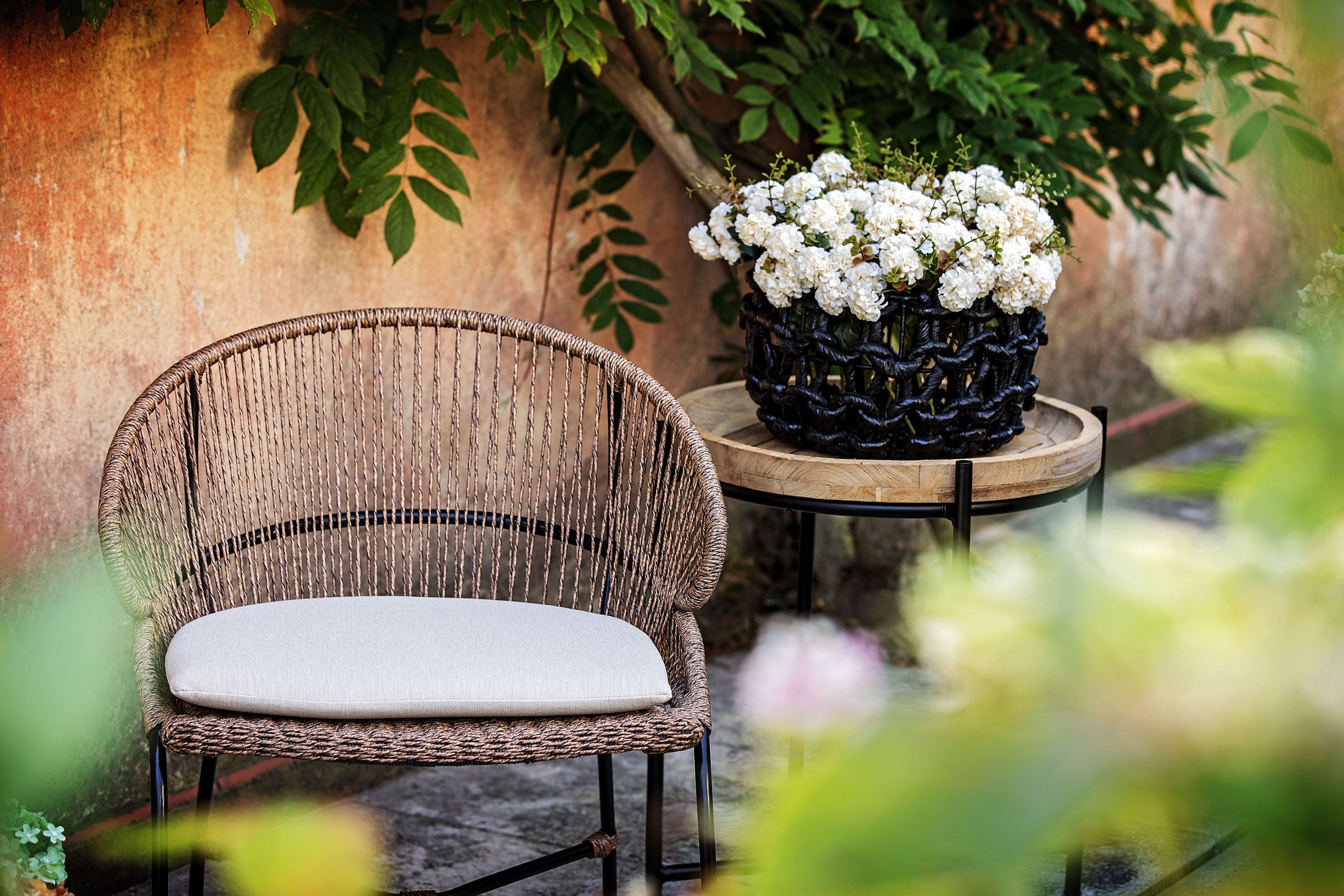 Синтетический веревочный садовый стул cbdesign Сандра ARCH-00128703 - Вид №2