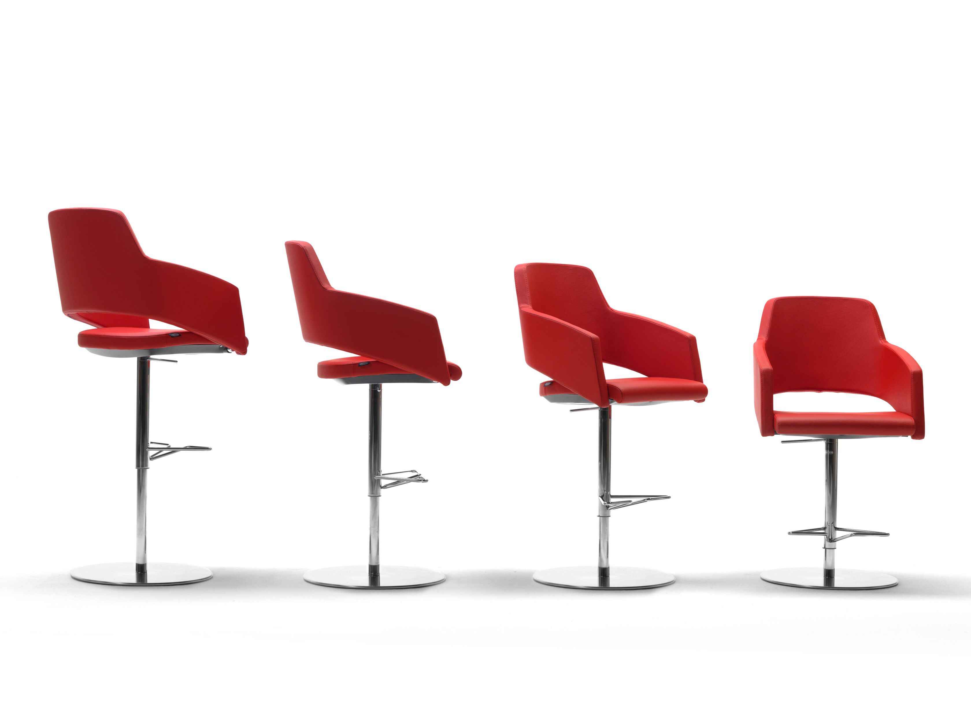 Высокий тканевый мягкий стул SITIA Major ARCH-00082823 - Вид №2