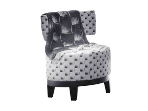 Мягкий стул из ткани