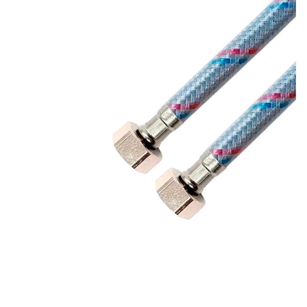 Гибкая подводка для воды Vaxt 1/2" гайка-гайка 60 см STLM-2082123