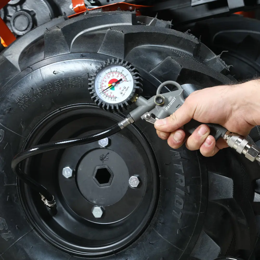 Пистолет для подкачки шин Patriot GN 60D с манометром 400 л/мин STLM-2116044 - Вид №9