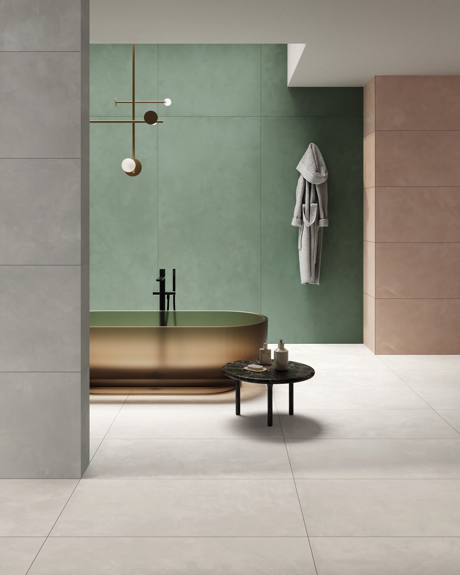 Пол / керамогранит с эффектом смолы Ceramiche Caesar Join ARCH-00055253 - Вид №13