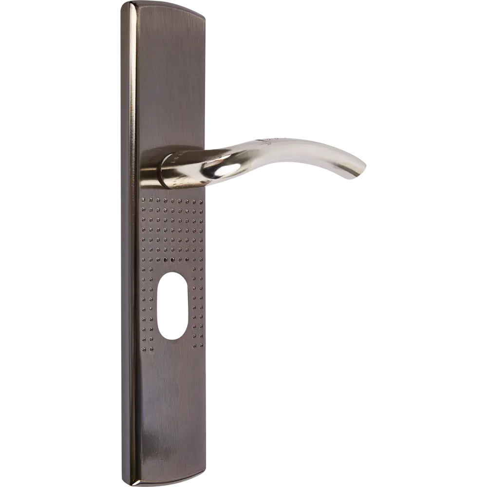 НОРА-М Ручка дверная на планке с автозапиранием для правых дверей 85539453 STLM-0893431