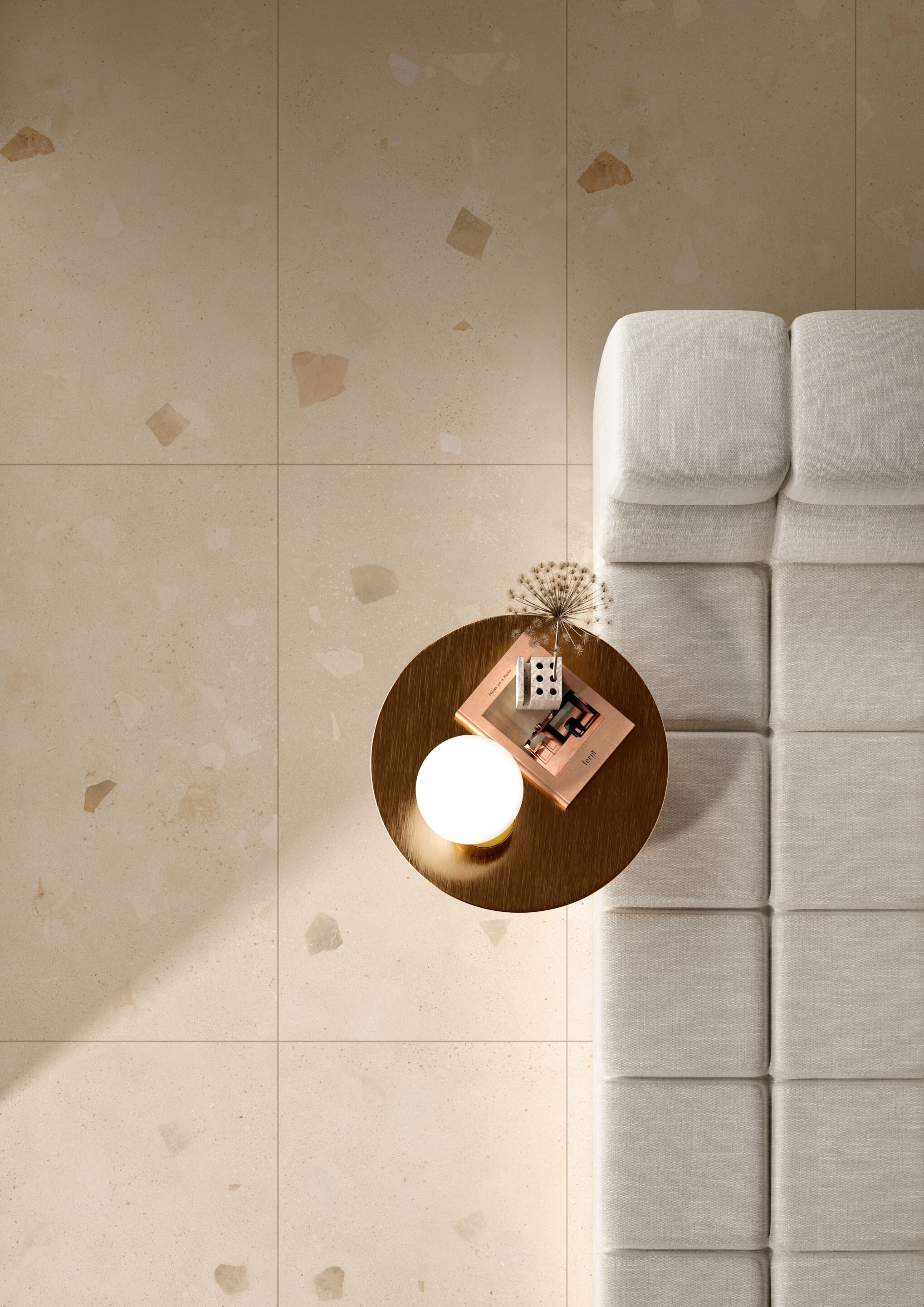 Пол / облицовка керамогранита с эффектом камня VitrA Bathrooms Nova Vita ARCH-00019189 - Вид №3