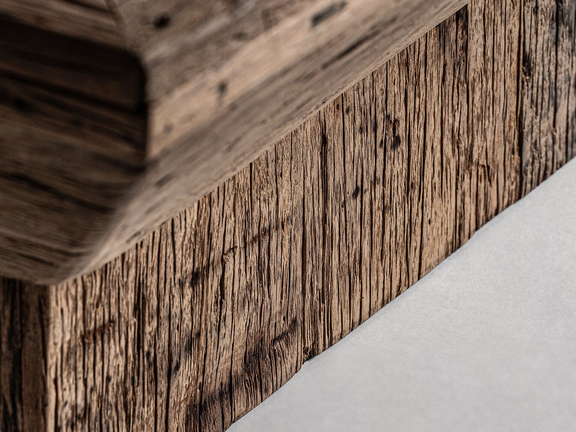 Квадратный Сосновый журнальный столик Vical Home SAMSUN ARCH-00030725 - Вид №6