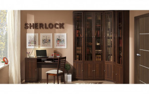 44002 Библиотека Sherlock, орех Глазовская мф
