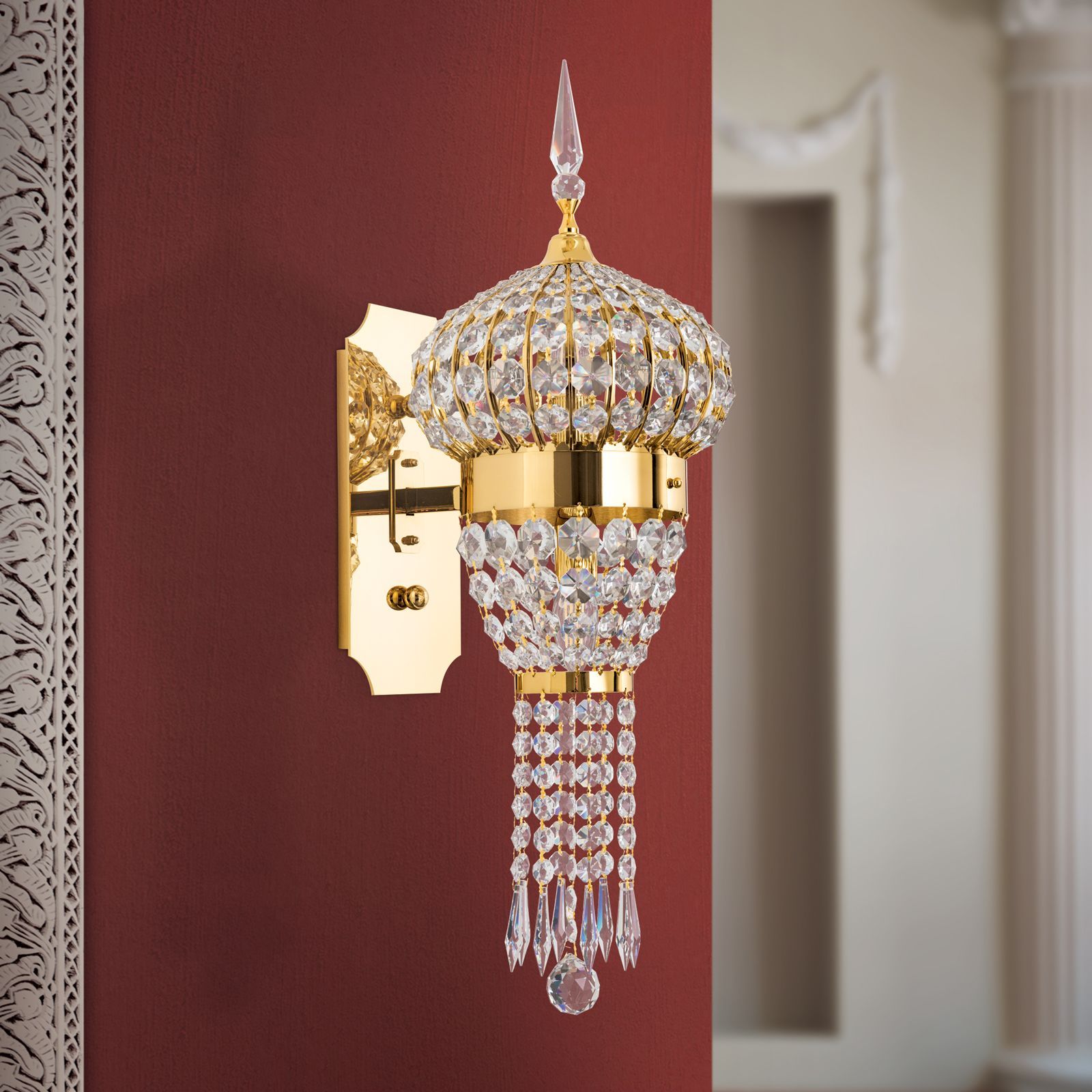 Настенный светильник с кристаллами Orion Oriental ARCH-00059270 - Вид №1