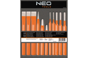 15740941 Набор инструментов (зубила и долота) 12 шт. 33-062 NEO Tools