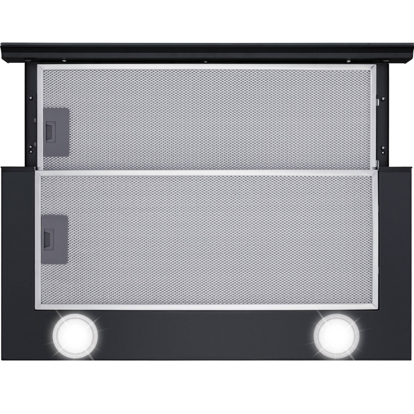 9202542 Вытяжка телескопическая Meferi SLIDEBOX60BK GLASS ULTRA черный/черный STDN-0041504 - Вид №6