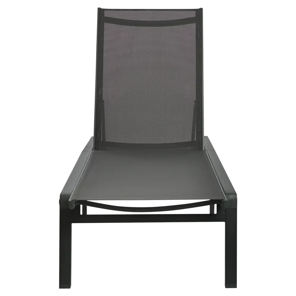 Шезлонг BEGINIA Kreo 191x60x30.5 см алюминий серый STLM-2079858 - Вид №7