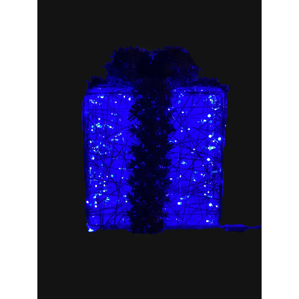 Электрическая светящиеся фигура Подарок 400 LED 180x180x180 см теплый белый свет 86164003 STLM-2202754 AJURIO  - Вид №15