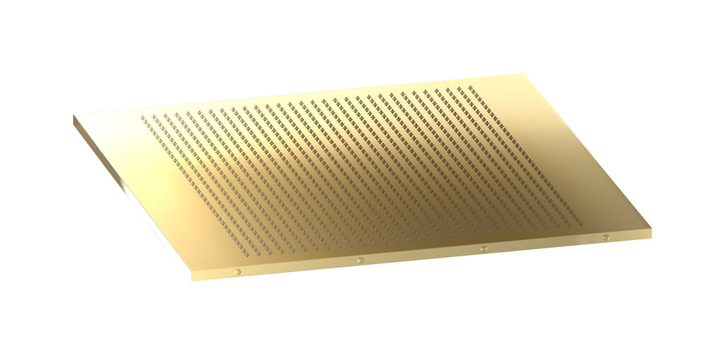 Полувстроенный душ под дождем WE ARE IB av620ii Pale Gold Aqua