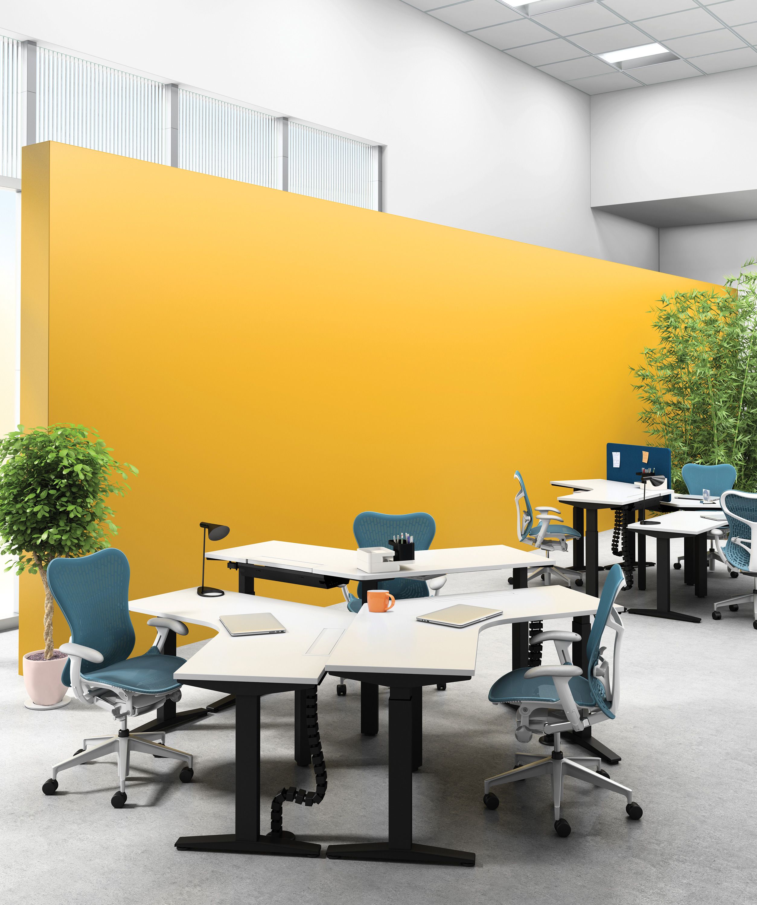 Модульный рабочий стол Herman Miller Ratio ARCH-00117564 - Вид №7