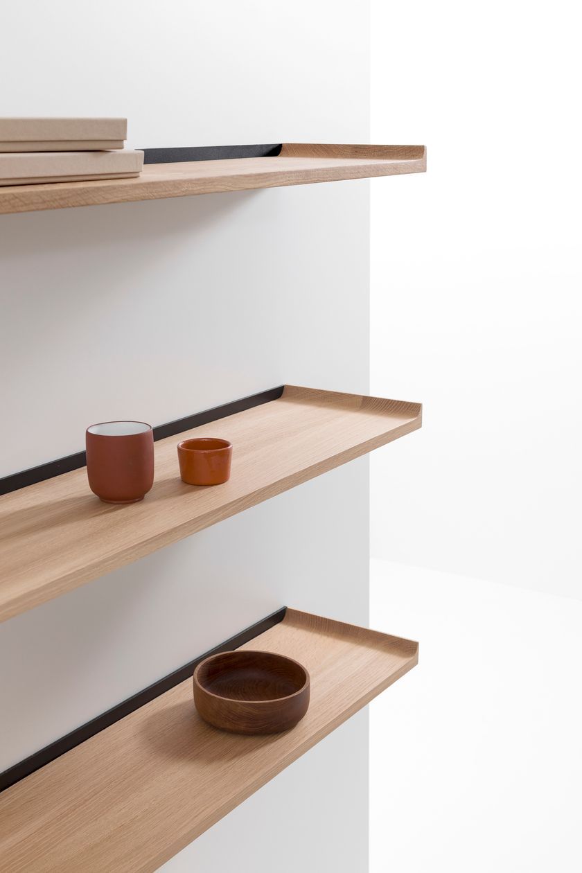 Стальная и деревянная полка In Stock Cruso ARCH-00142081 - Вид №1