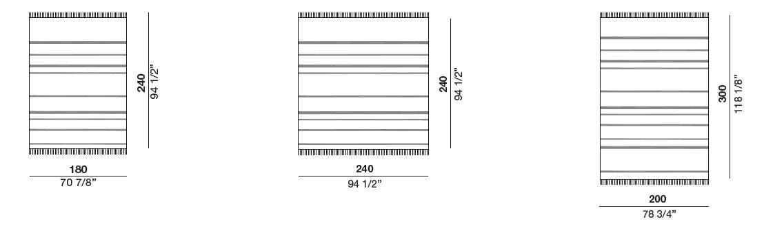 Шерстяной прямоугольный однотонный ковер Désirée divani Haneda ARCH-00002093 - Вид №1