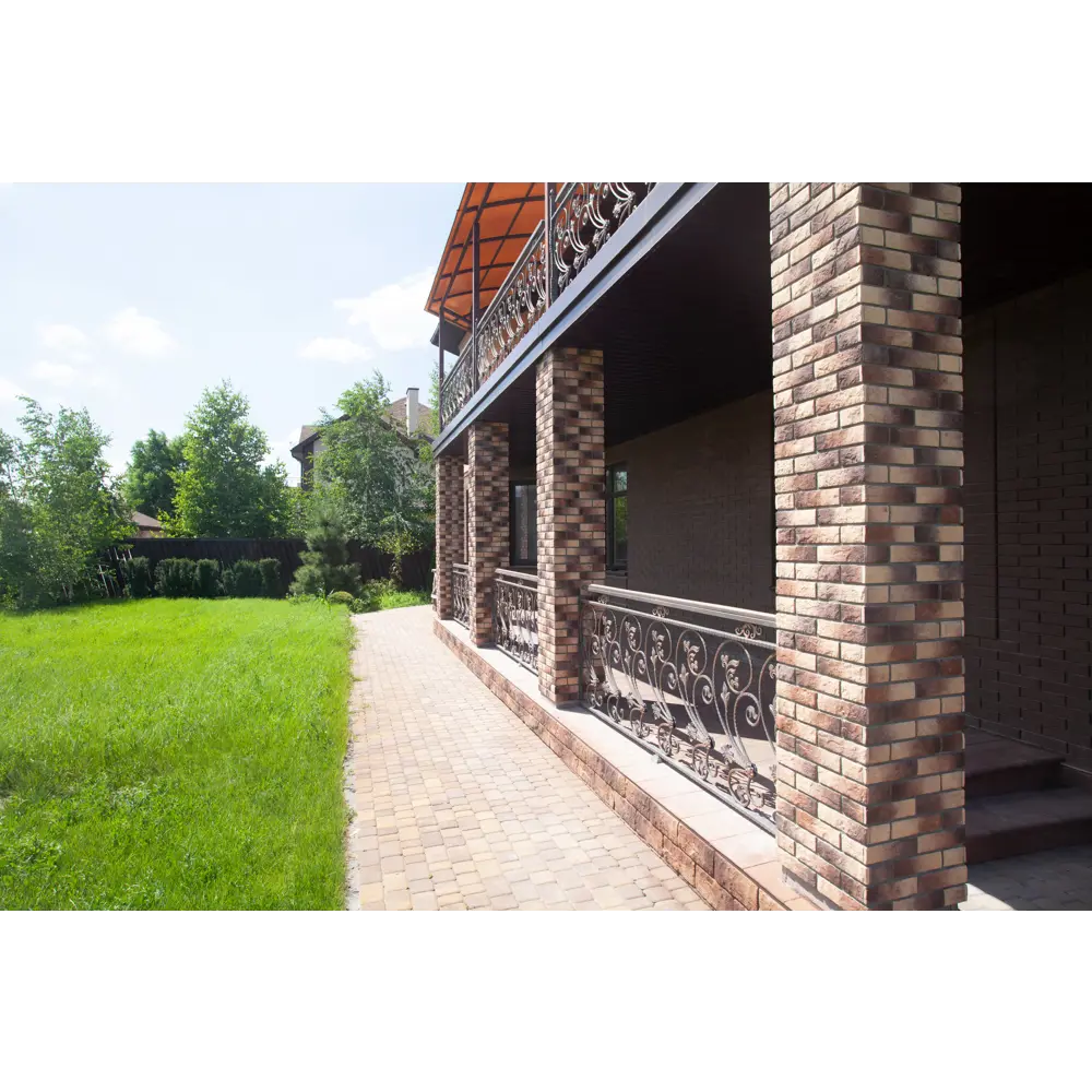 Камень искусственный White Hills Альтен Брик коричнево-медный 0.59 м² STLM-2198353 - Вид №4