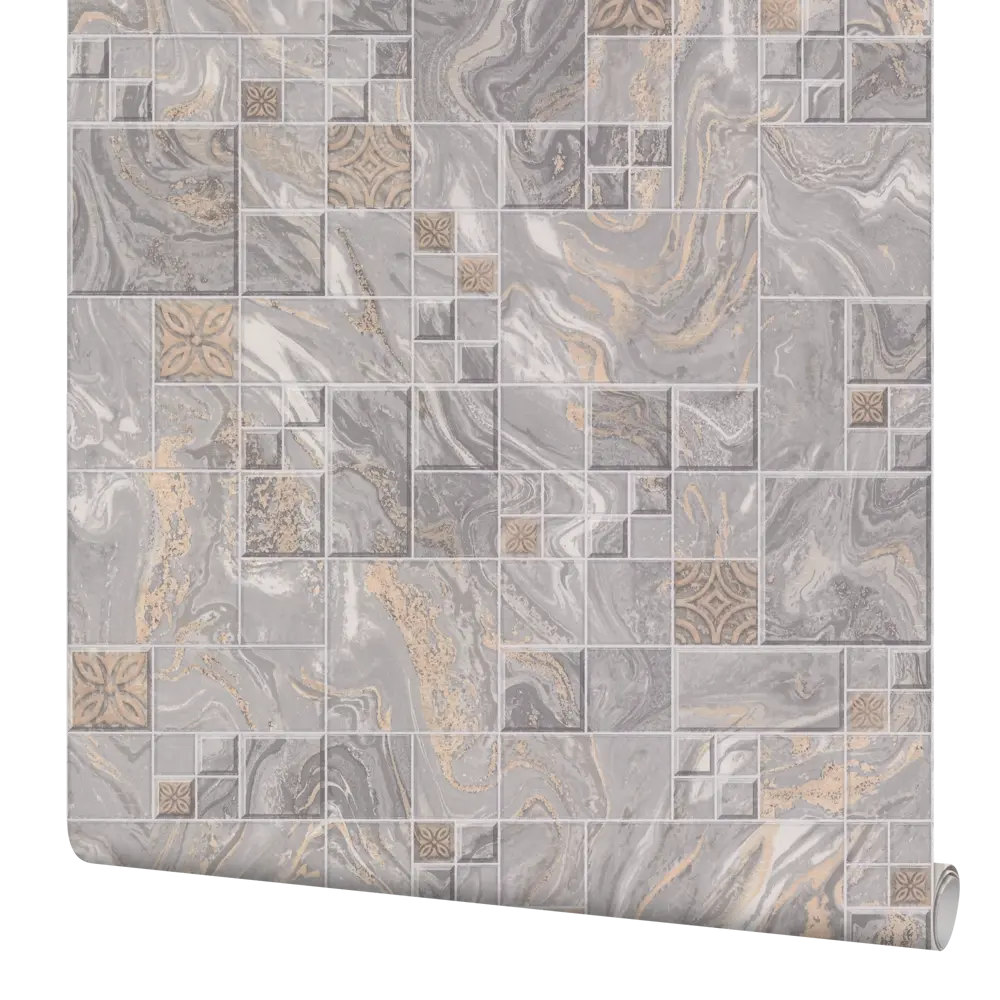 Обои виниловые Palitra Home Marmill серые 0.53 м HC11047-44 Marmilla STLM-2116458