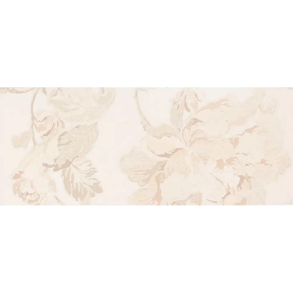 Декор настенный Пиона №1 20x50 см цвет бежевый Golden Tile STLM-2104660