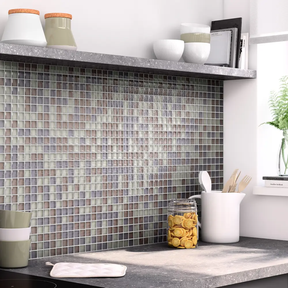 Мозаика Artens Shaker 29.8x29.8 см цвет серый STLM-2158878 - Вид №5