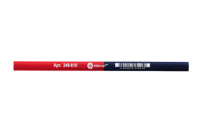 15942769 Строительный карандаш 2-хцветный, красный/синий 180 мм 1 шт. 248-610 КОБАЛЬТ