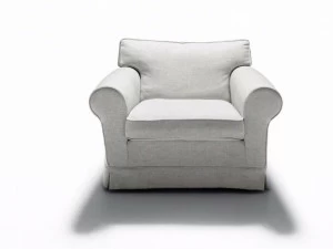 DE PADOVA Кресло со съемным чехлом из ткани Regent's '16